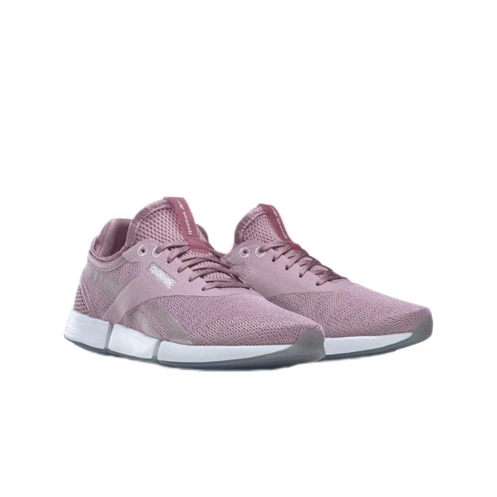 REEBOK WOMEN'S DAILYFIT DMX 2.5 WALKING SHOE, INFUSED LILAC/WHITE/QUARTZ METALLI